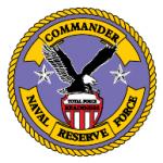logo Navy Reserve Forrce Commander