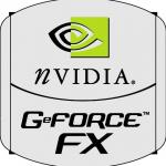 logo nVIDIA GeForce FX(206)