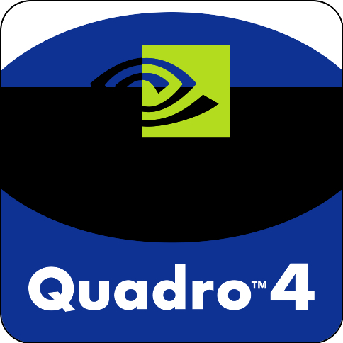 logo nVIDIA Quadro 4