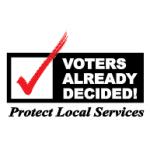 logo Voters Already Decided!