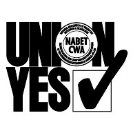 logo UNION YES NABET CWA