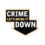 logo Crime let's bring it down