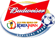 logo Budweiser - 2002 World Cup Sponsor