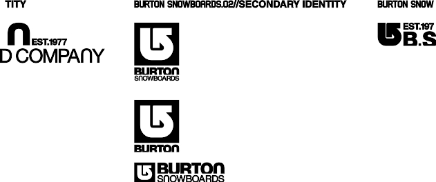 logo Burton Snowboards(425)