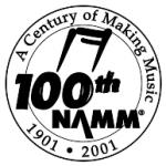 logo NAMM 100th